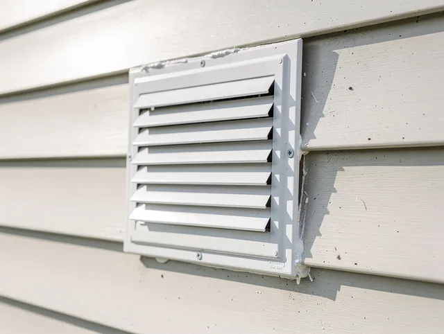 Expert vent cover replacement by Coventry Dryer Vent Cleaning in Coventry