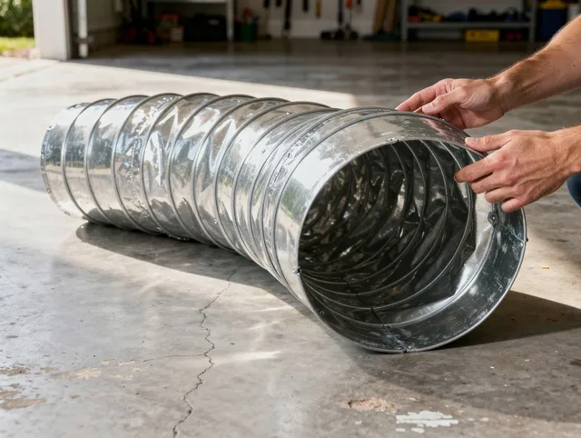 Coventry Dryer Vent Cleaning specialist using advanced equipment for thorough duct cleaning in Coventry