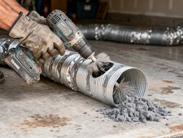 Professional duct cleaning by Coventry Dryer Vent Cleaning in Coventry